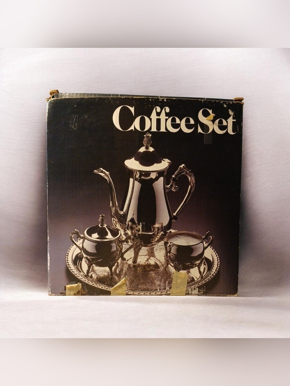 Leonard Coffee (4 Piece) Set Silver Plated - Picture 16 of 16